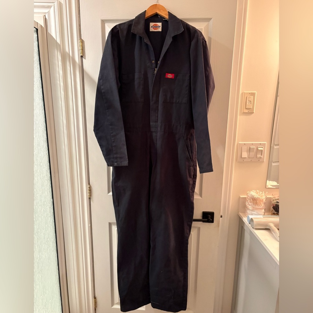 Dickies navy onesie